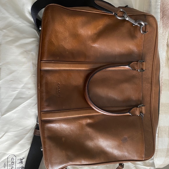 Coach Metropolitan Brief Case Leather - Picture 3 of 7